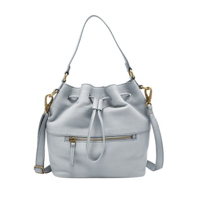 Fossil Vickery Drawstring Satchel Zb6450180 Handbag