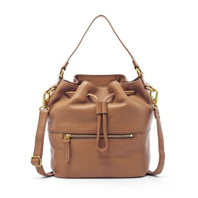 Fossil Vickery Drawstring Satchel Zb6450235 Handbag