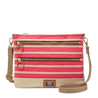 Fossil Passport Top Zip Zb6558993 Handbag