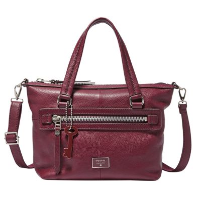 Fossil Dawson Satchel Zb6579601 Handbag