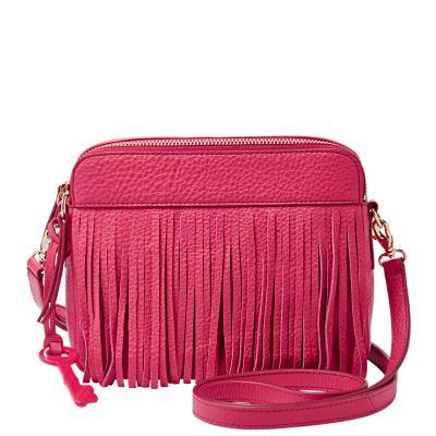 Fossil Sydney Fringe Crossbody Zb6707661 Handbag