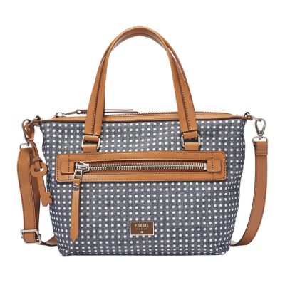 Fossil Dawson Satchel Zb6716423 Handbag