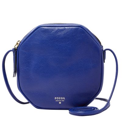 Fossil Jules Octagon Leather Crossbody Zb6789439 Handbag