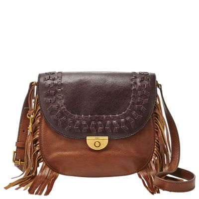 Fossil Emi Large Saddle Bag Zb6889249 Handbag