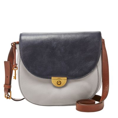 Fossil Emi Large Saddle Bag Zb6890088 Handbag