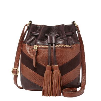 Fossil Jules Mini Drawstring Satchel Zb6913994 Handbag