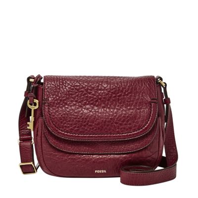 Fossil Peyton Double Flap Crossbody Zb6920609 Handbag