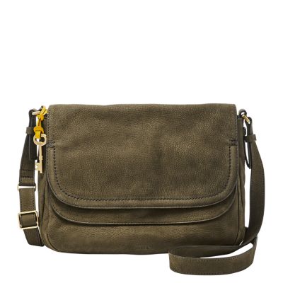 Fossil Peyton Large Double Flap Crossbody Zb6922386 Handbag
