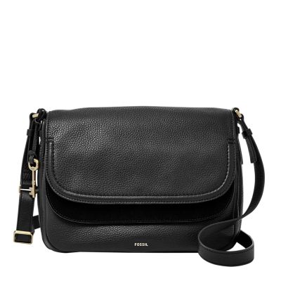 Fossil Peyton Large Double Flap Crossbody Zb7101001 Handbag