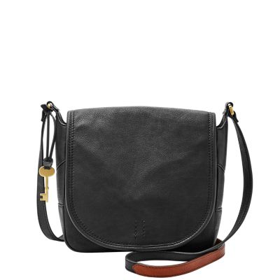 Fossil Lennox Small Saddle Bag Crossbody Zb7162001 Handbag