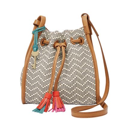 Fossil Claire Small Drawstring Crossbody Zb7204558 Handbag