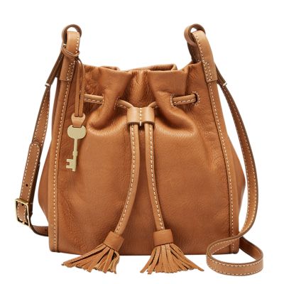 Fossil Claire Small Drawstring Crossbody Zb7249216 Handbag