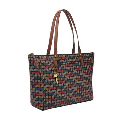 evelyn medium tote fossil