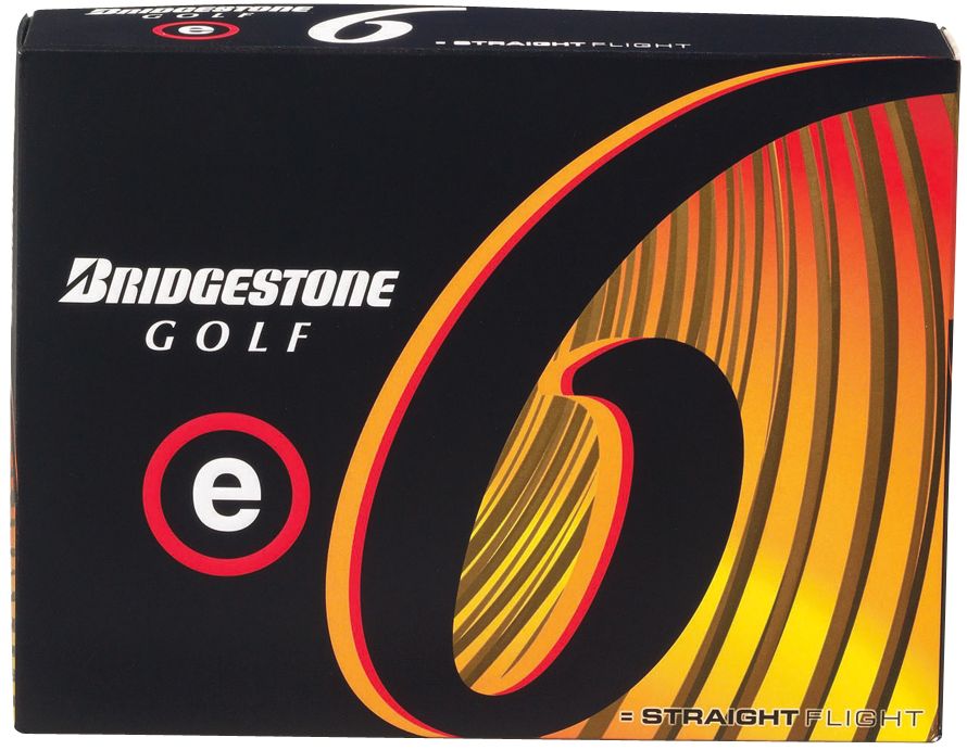 Bridgestone e6+ Straight Flight Golf Balls 2010 - 12 pack