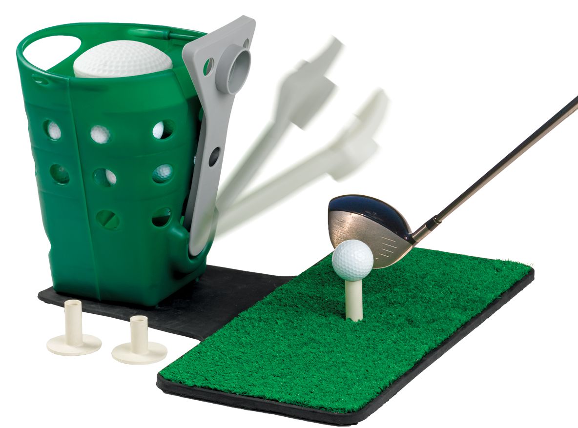 Golf Galaxy Golf Ball Dispenser With Mat