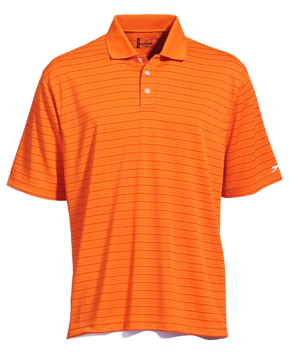 Slazenger Short Sleeve Tonal Horizontal Stripe Solid