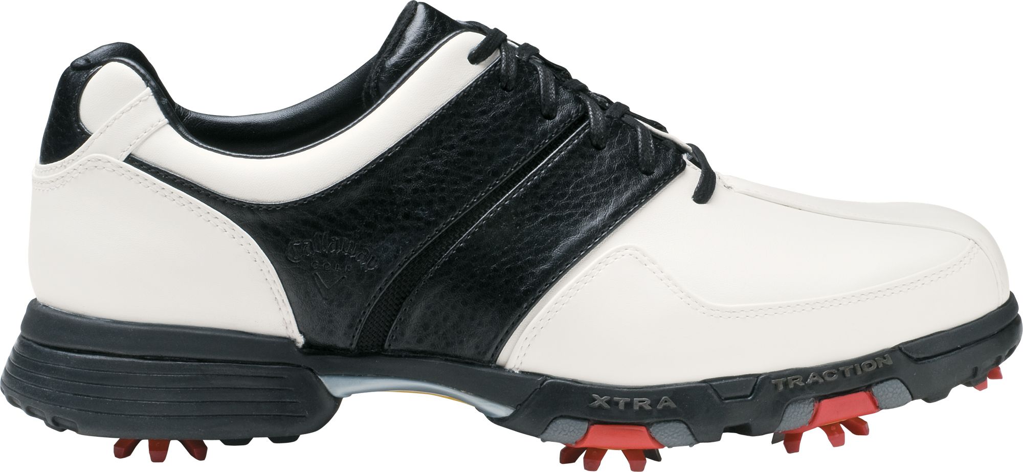 Callaway Men's XTT Center Saddle White/Black Shoe