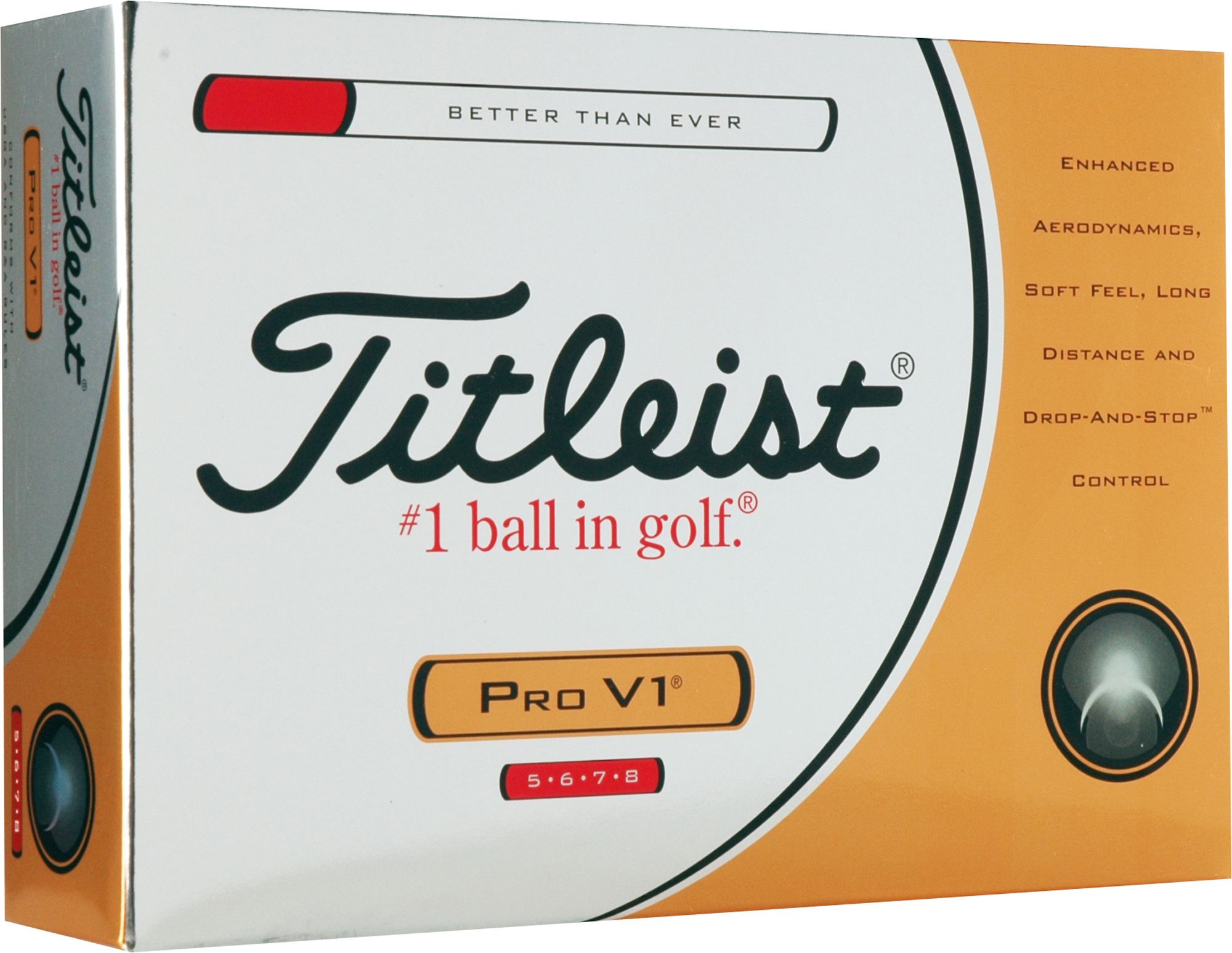 Titleist High Number Pro-V1 12 Pack Golf Balls