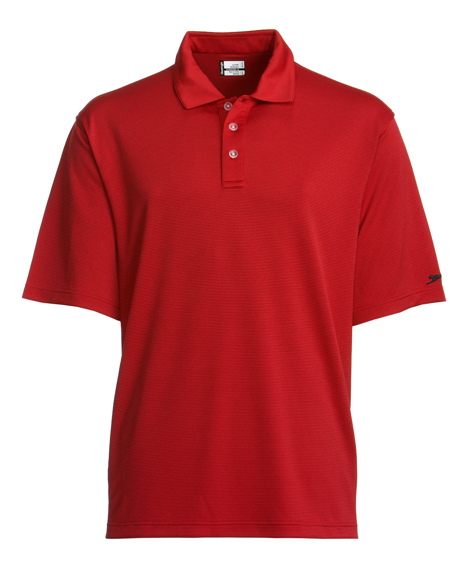 Slazenger Men's Short Sleeve Pin Dot Polo