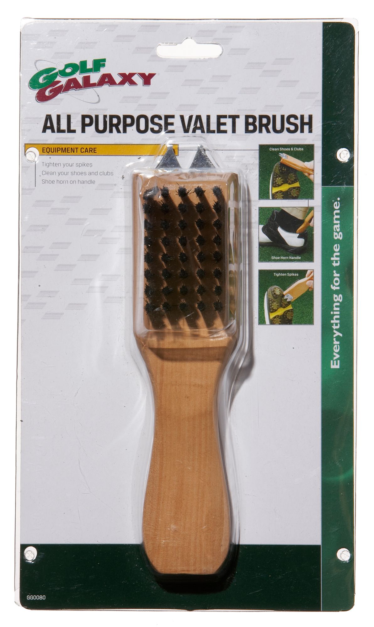 Golf Galaxy Wood Valet Brush
