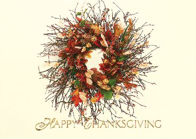 thanksgiving greeting cards, holiday cards for business