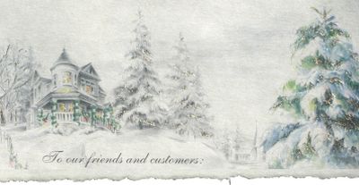 corporate christmas cards, holiday cards