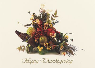 thanksgiving greeting cards, business holiday cards
