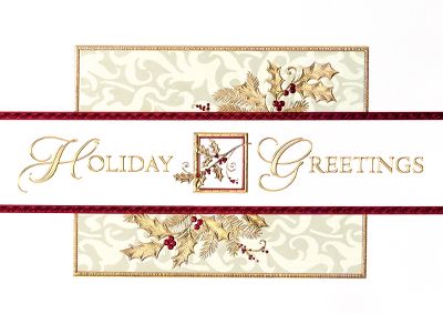 corporate holiday cards, personalized holiday cards