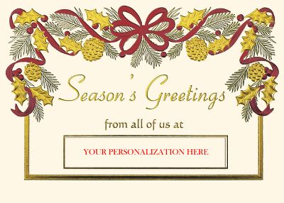 christmas cards, corporate holiday cards