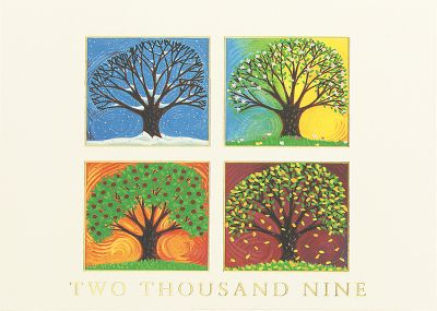 new year cards, corporate holiday cards