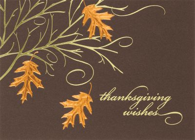 Thanksgiving Wishes Greeting Card