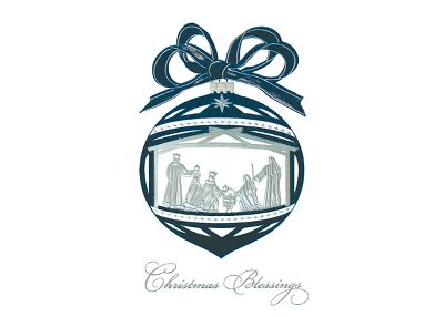 Christmas Blessings Ornament