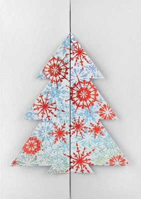Holiday Tree Gatefold