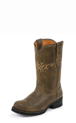 Bent Rail by Justin Boots #BRL9704