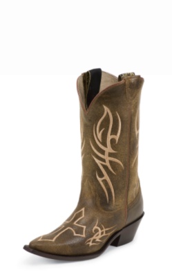 Bent Rail by Justin Boots #BRL9753