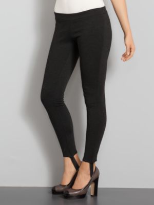 City Knit Luxe Stirrup Leggings - Petite