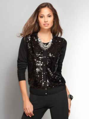 Sequin Cardigan