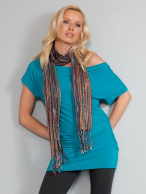 City Style Banded-Hem Tunic