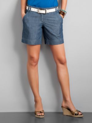 City Style Denim Shorts