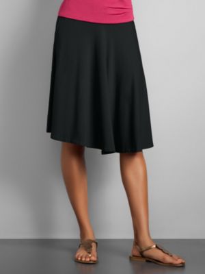 City Stretch Full Skirt with Pockets