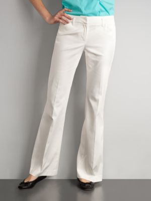 7th Avenue Stretch Cotton Flare Pants - Tall