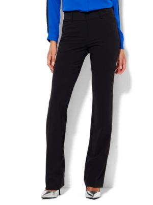 The 7th Avenue City Stretch Bootcut Pant - Black - Average