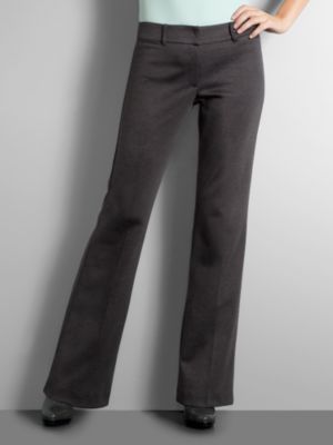 7th Avenue City Knit Luxe Flare Pants - Tall
