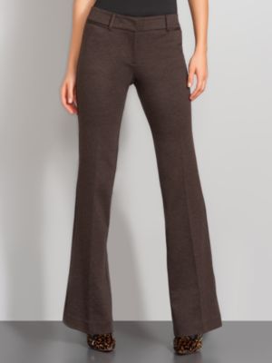 7th Avenue City Knit Luxe Flare Pants - Tall