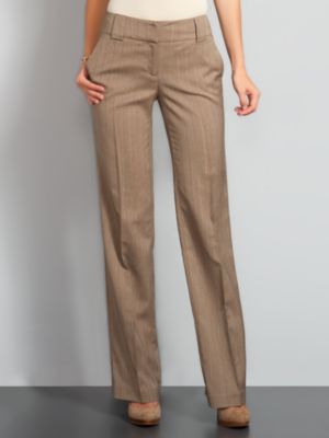 Tonal Stripe Pants - Petite