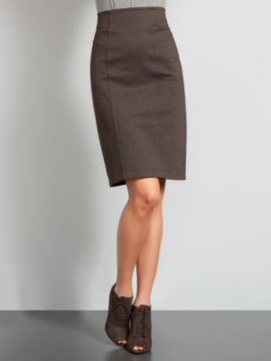 City Knit Luxe Pencil Skirt
