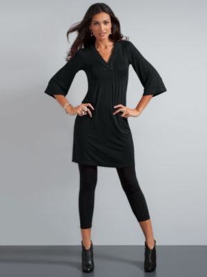 Embellished Tunic Dress