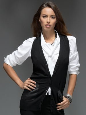 Collection Satin Pocket Vest
