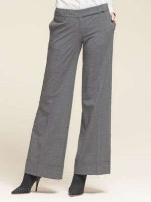 NY&amp;C Red Label Wool Blend Wide Leg Pants