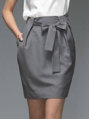 New York & Company: Collection Woven Paper Bag Skirt from nyandcompany.com